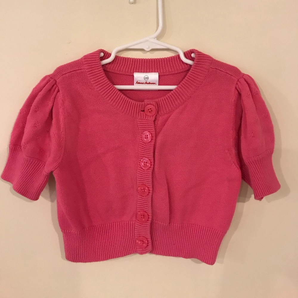 Hanna Andersson cropped sweater